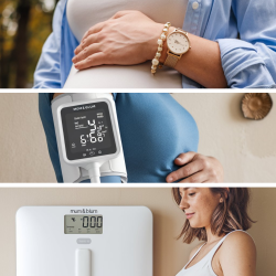 Pack Complet Grossesse Connectée (Montre + Balance + Tensiomètre) – Location 1 an